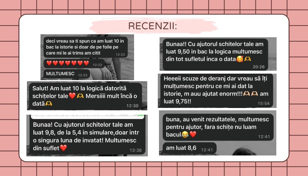 Pachet complet BAC